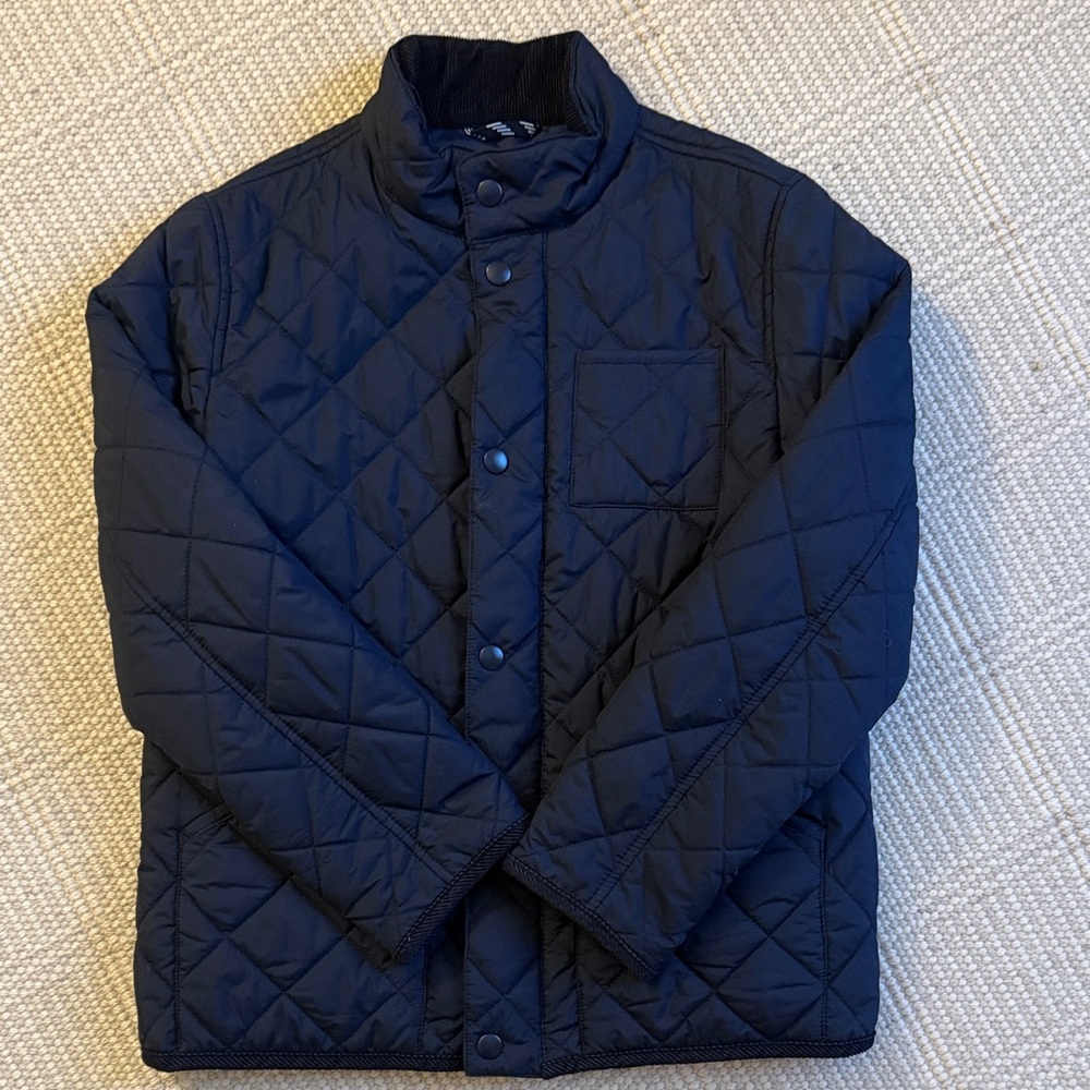 J. Crew Kids Quilted Puffer Jacket - Navy